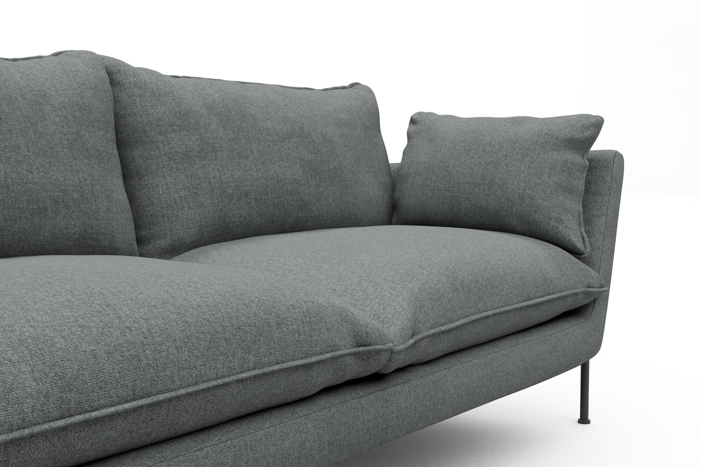 Sofa Anton PREMIUM 2-Sitzer Casone-Gravel-Grey