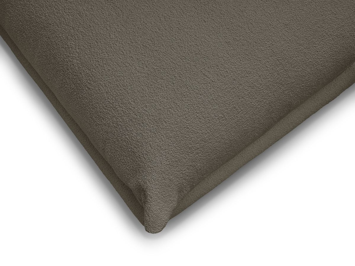 Bobochic Ernest Pouf Bouclé-Stoff Braun