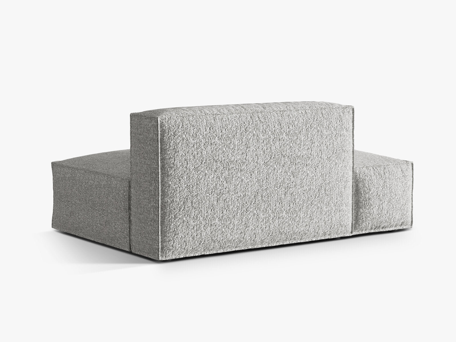 Micadoni Modul Nuria 3-Sitzer Links Boucle Silber