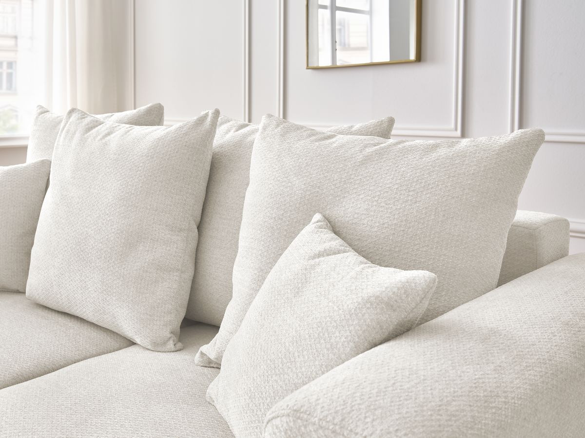 Bobochic Sidonie Sofa 2-Sitzer Melange-Stoff Beige