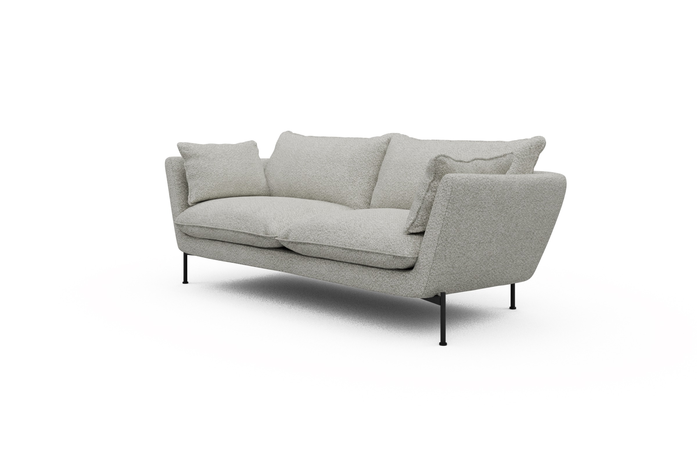 Sofa Anton PREMIUM 2-Sitzer Vanora-Warm-Sand