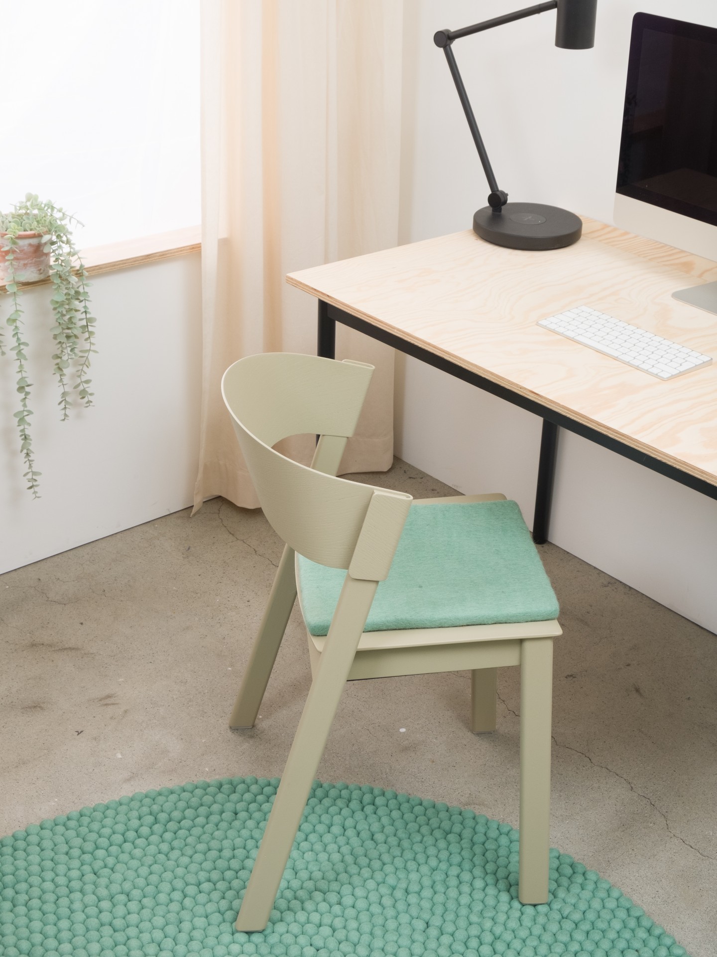 myfelt Fine - Flache Sitzauflage quadratisch