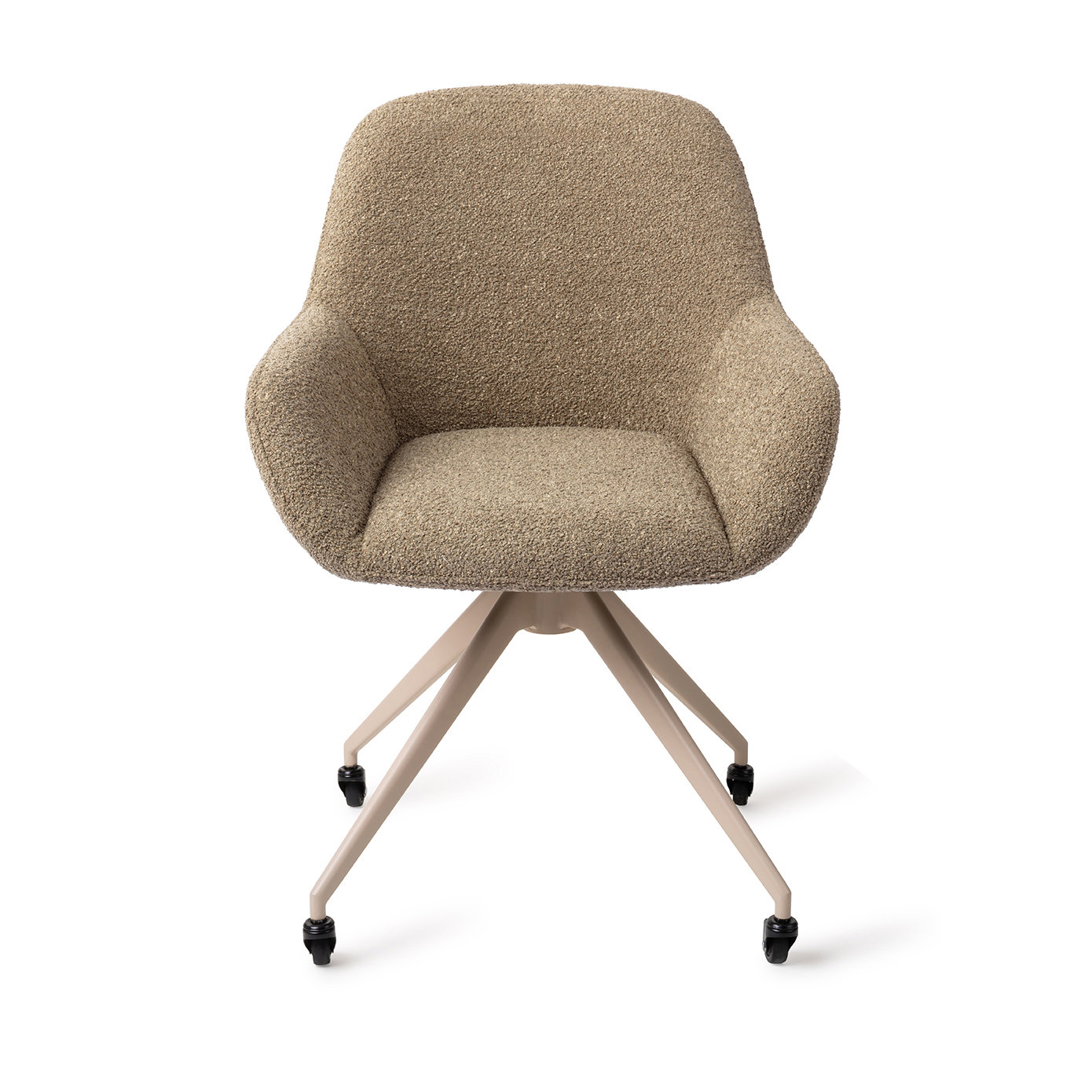 Jesper Home Esszimmerstuhl Kushi Moss Meadow Glide Beige