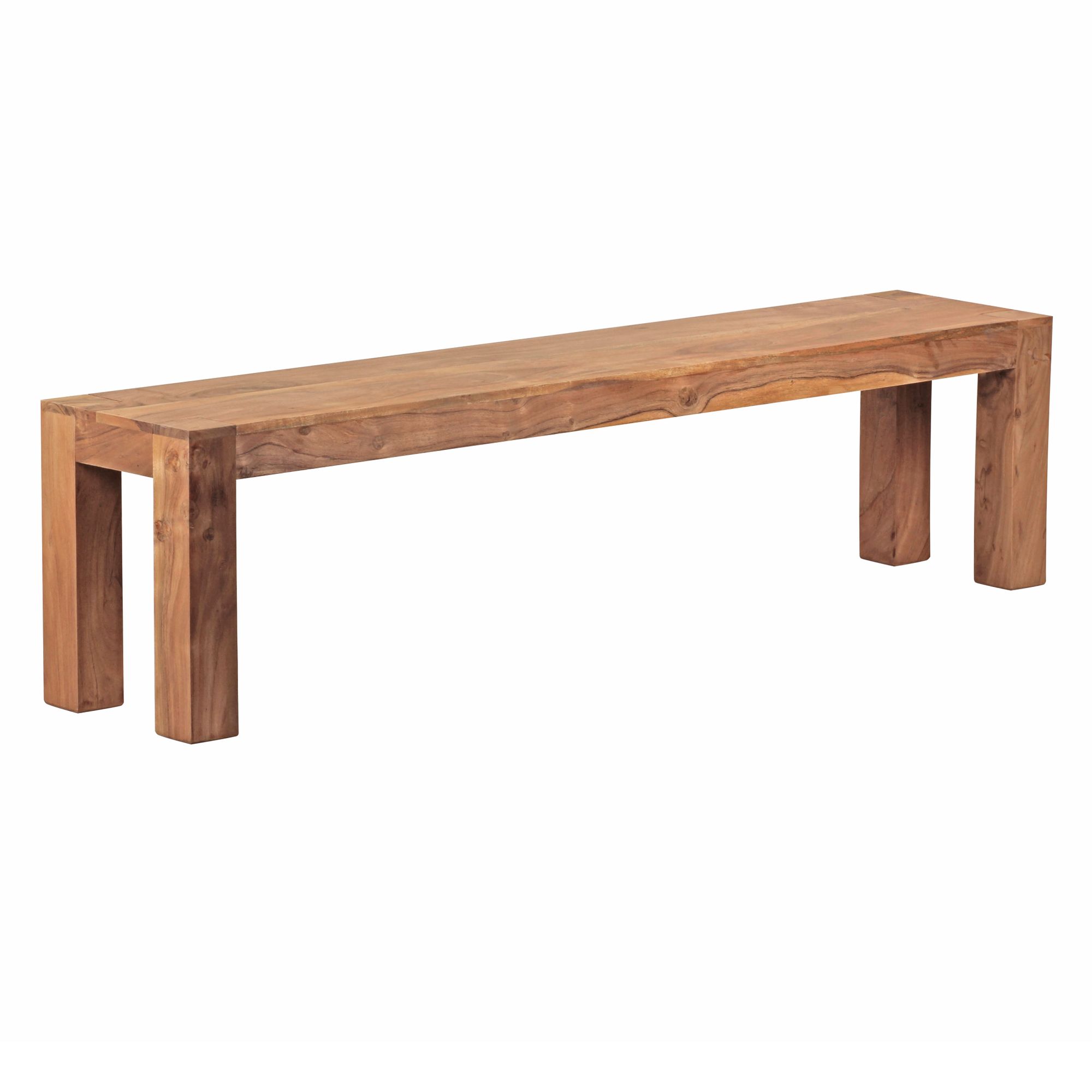 Sitzbank Aalvik Massivholz Akazie Breite 180 cm
