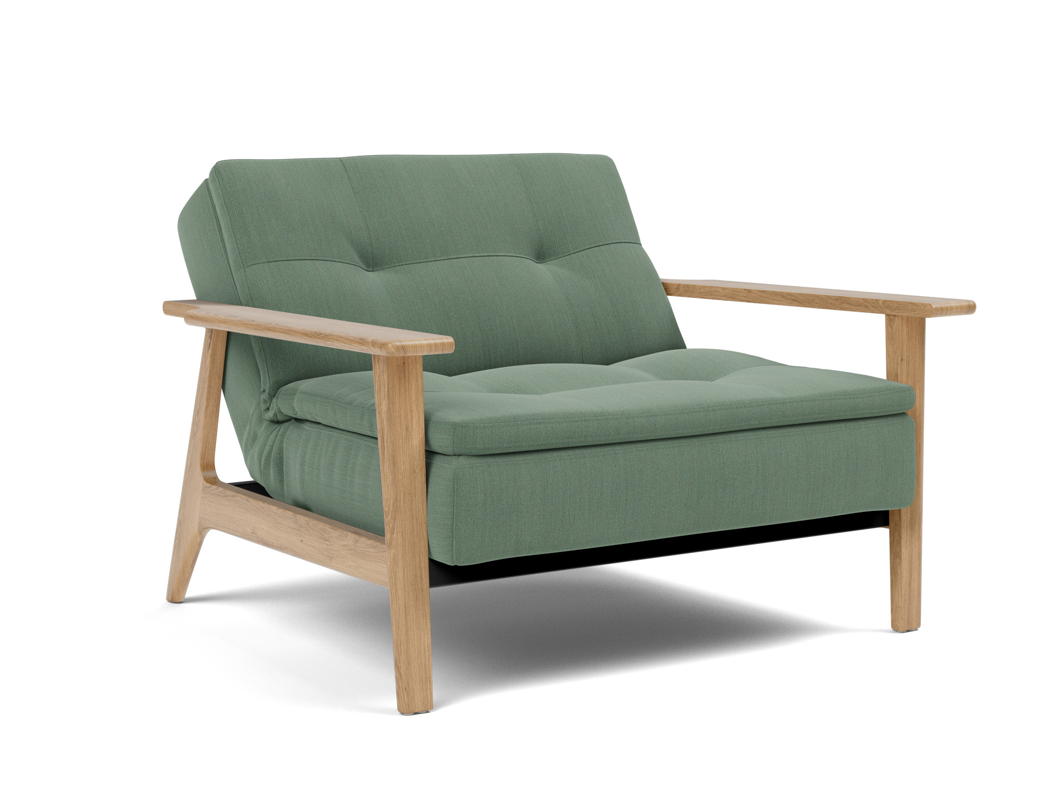 Sessel Dublexo Frej Flachgewebe Elegance 518-Green