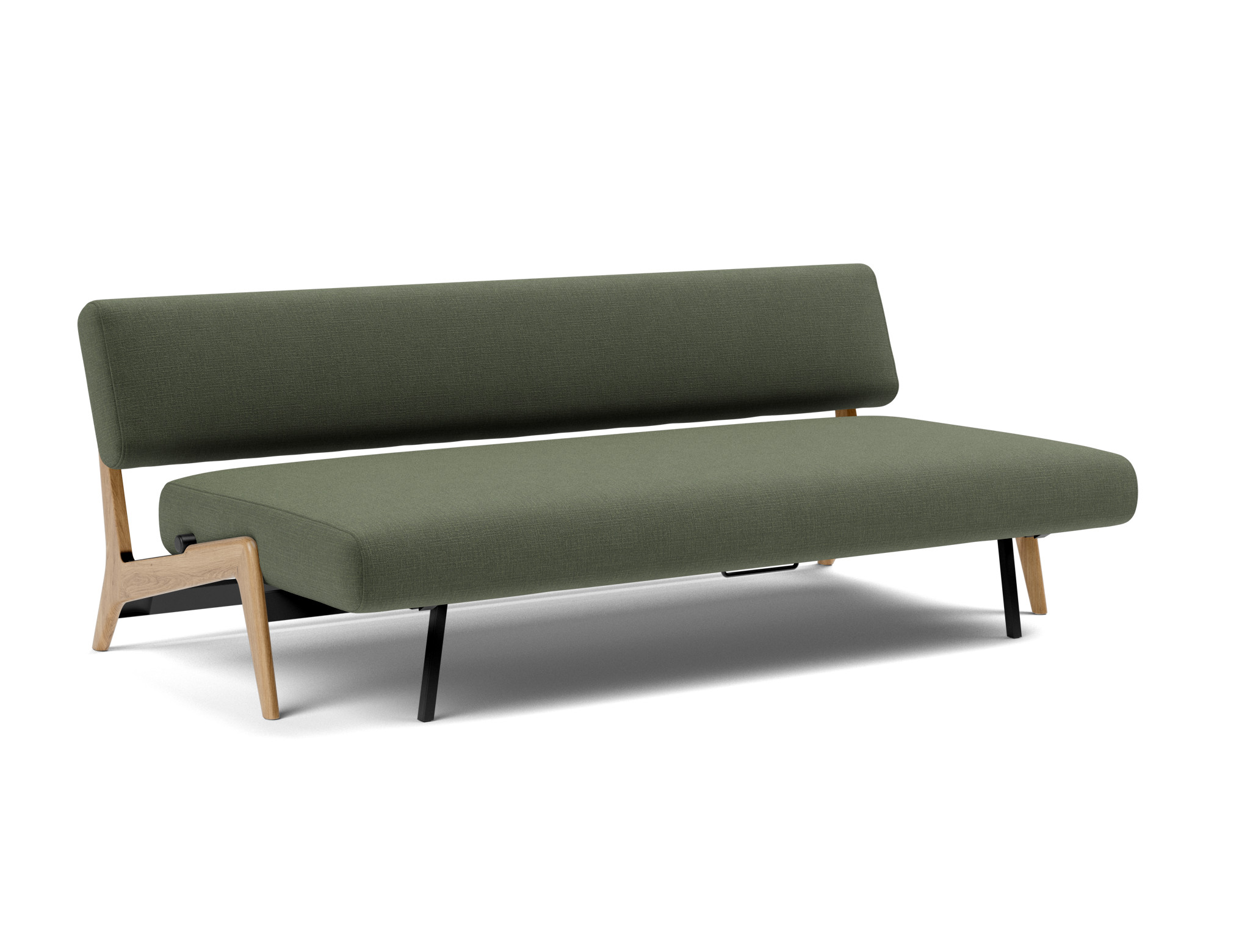 Tagesbett Nolis Chenille Esina 413-Olive-Green