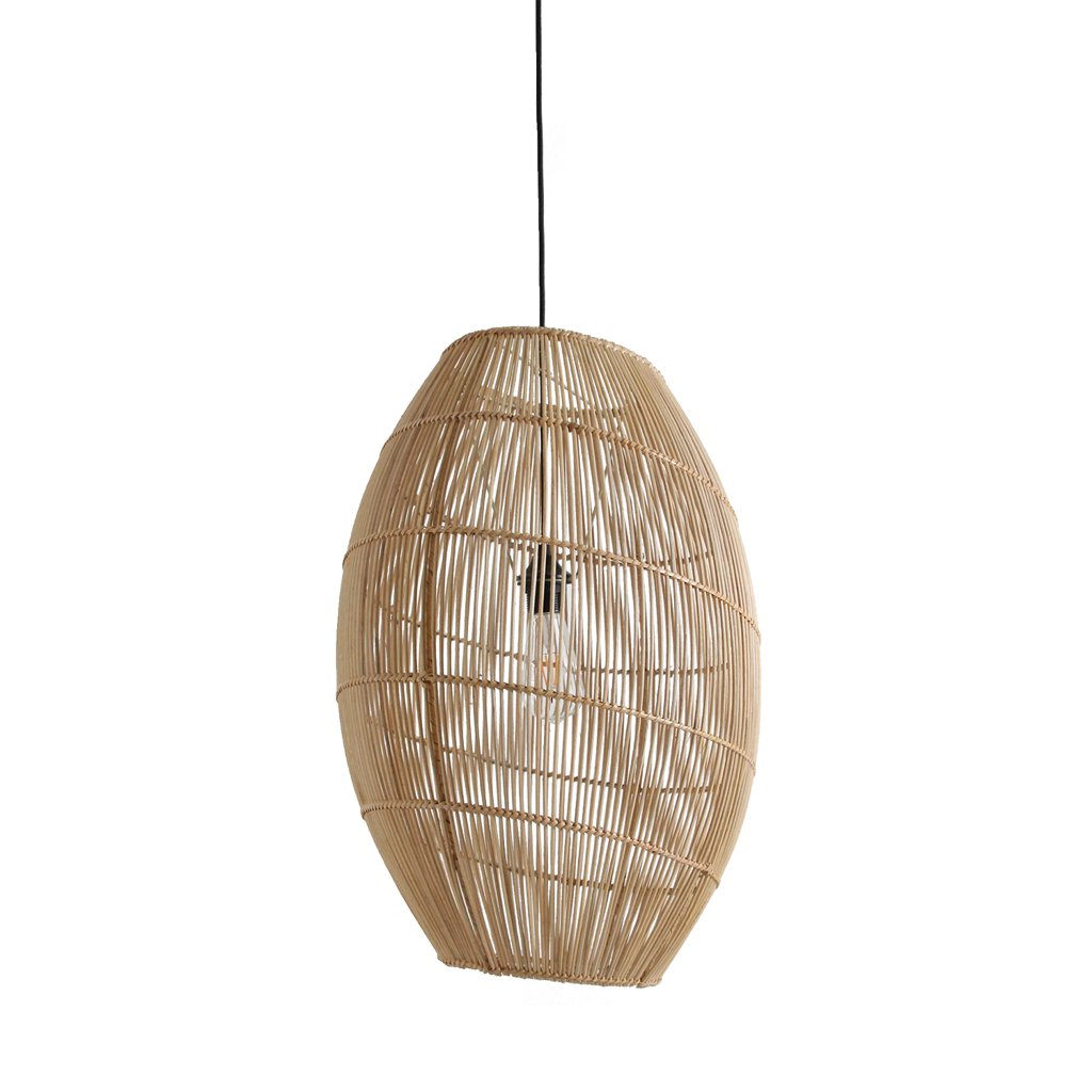 Raw Materials Rattan Pendelleuchte Halo