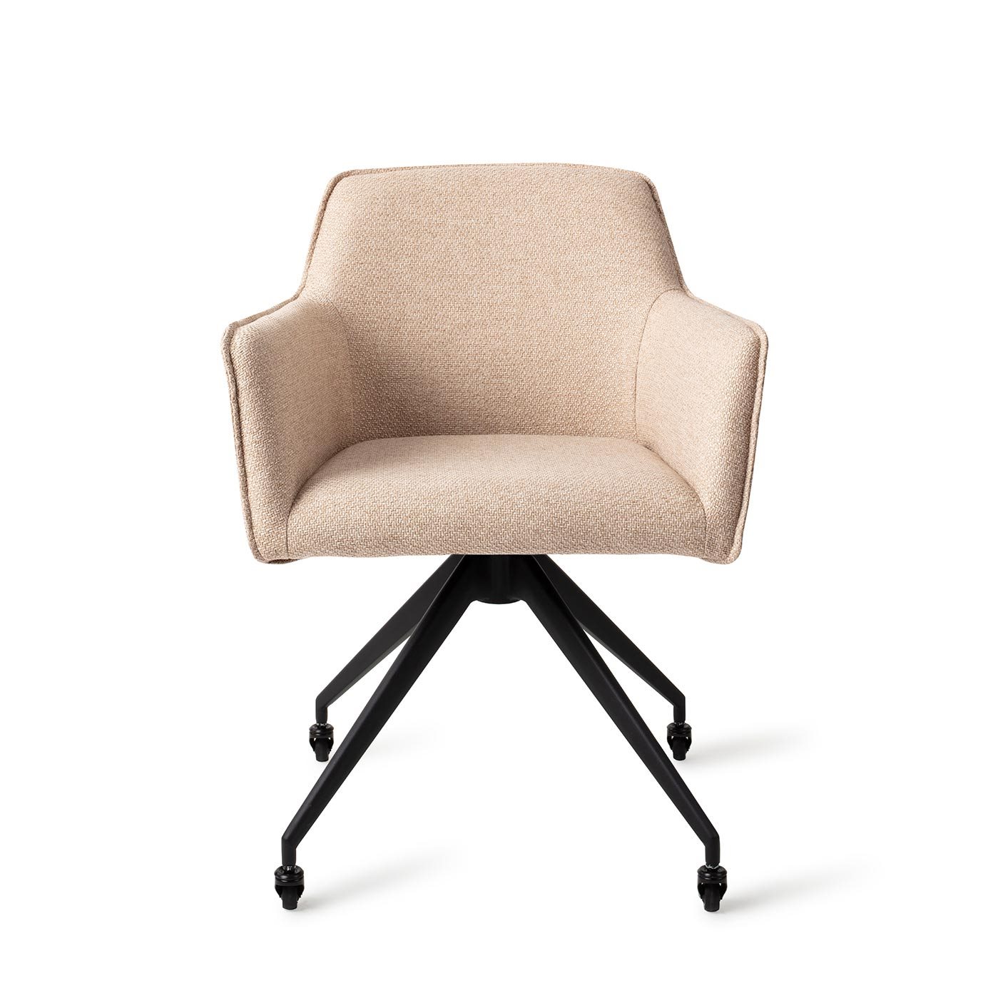 Jesper Home Esszimmerstuhl Hofu Wild Walnut Glide Schwarz