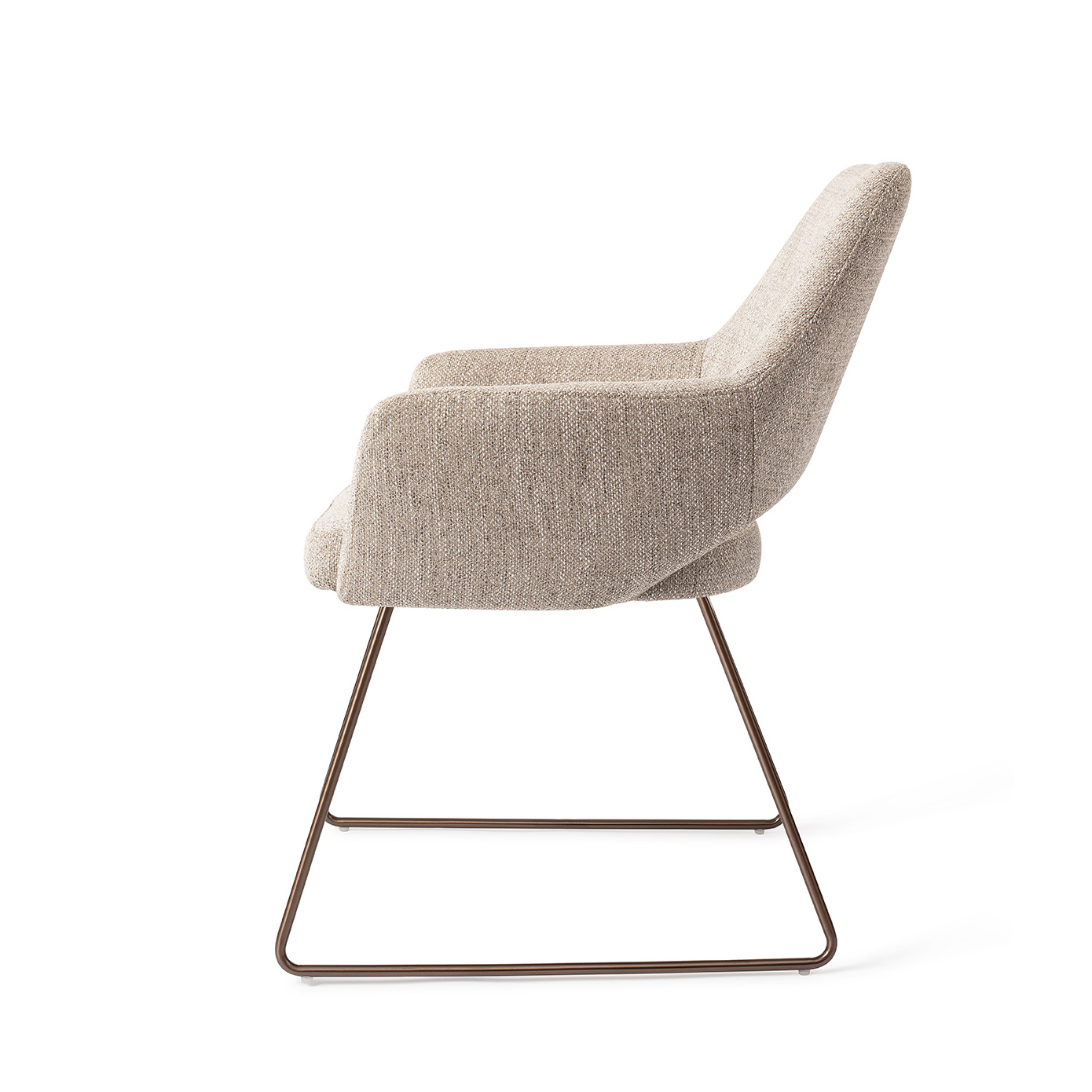 Jesper Home Esszimmerstuhl Yanai Biscuit-Beach Slide Rosa