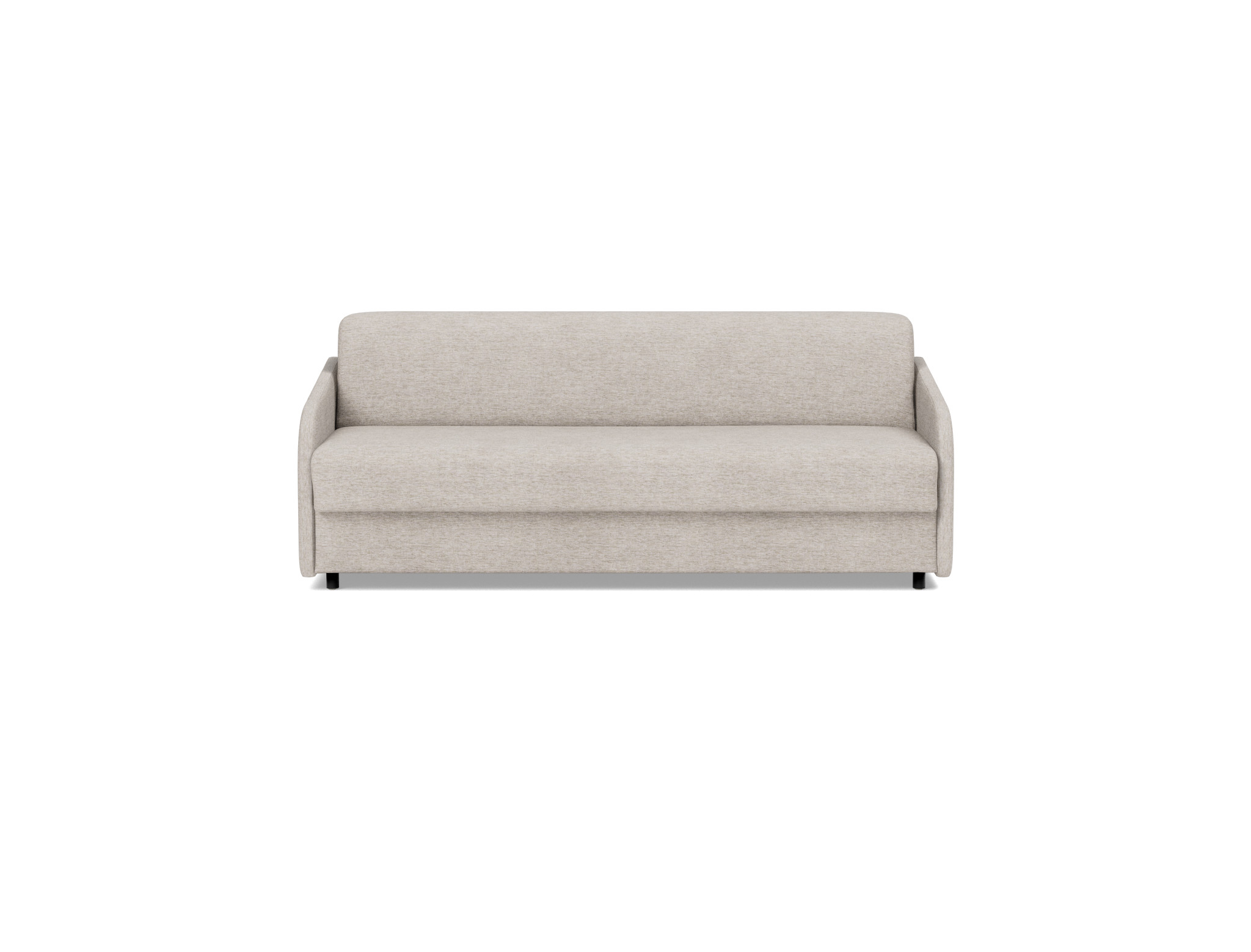 Schlafsofa Eivor mit Taschenfederkernmatratze 160 Chenille Yuveno 471-Sand