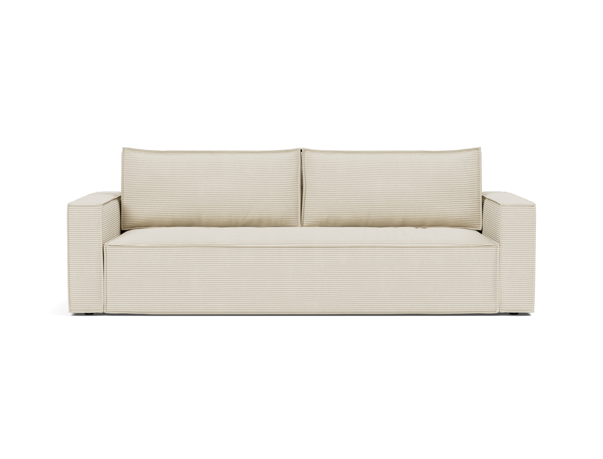 Schlafsofa Newilla Kord Corduroy 594-Ivory