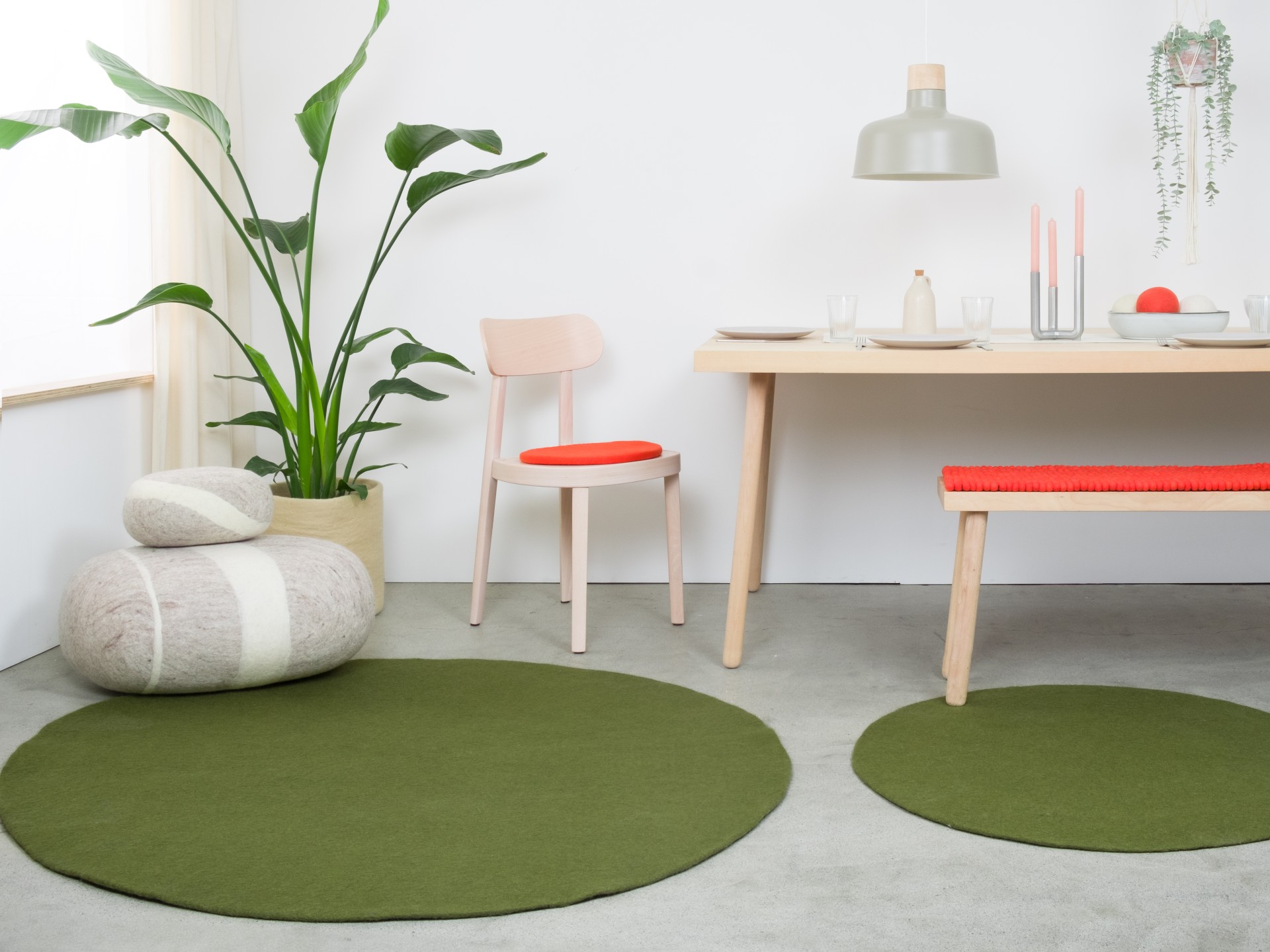 myfelt Jost Filzteppich - 90 cm