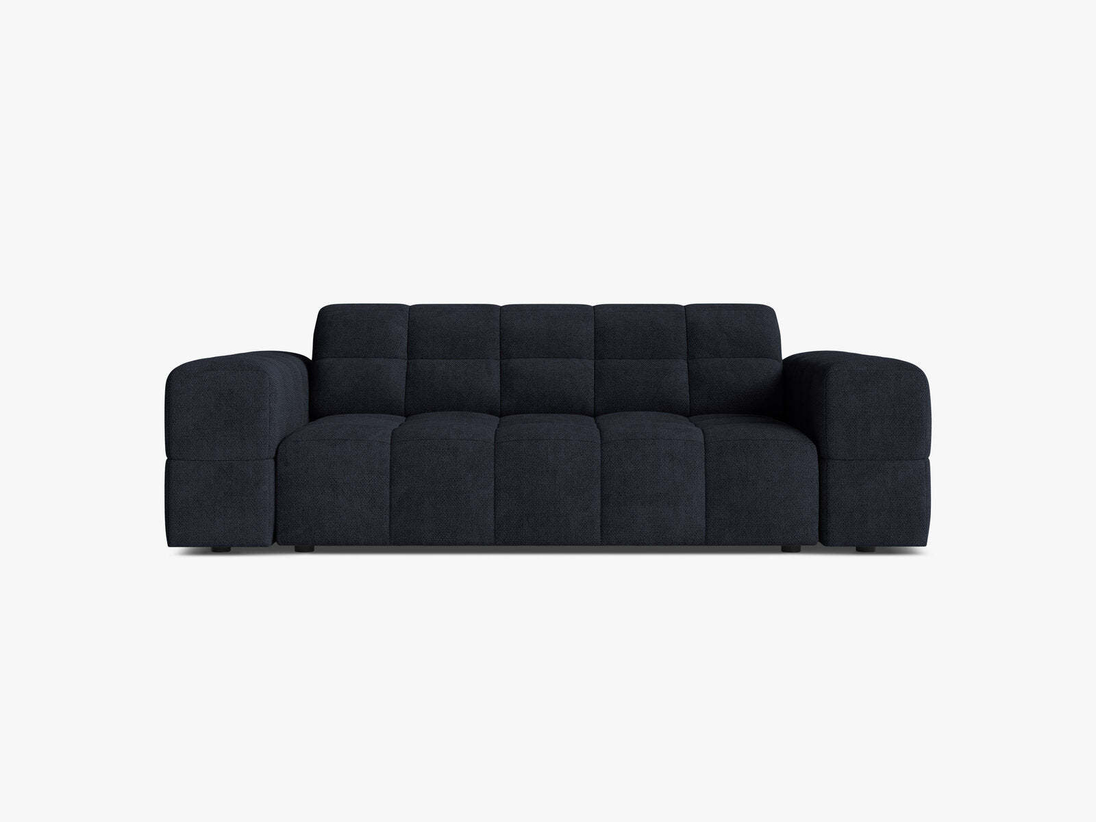 Micadoni Jennifer Sofa 2-Sitzer Chenille Eden Marineblau