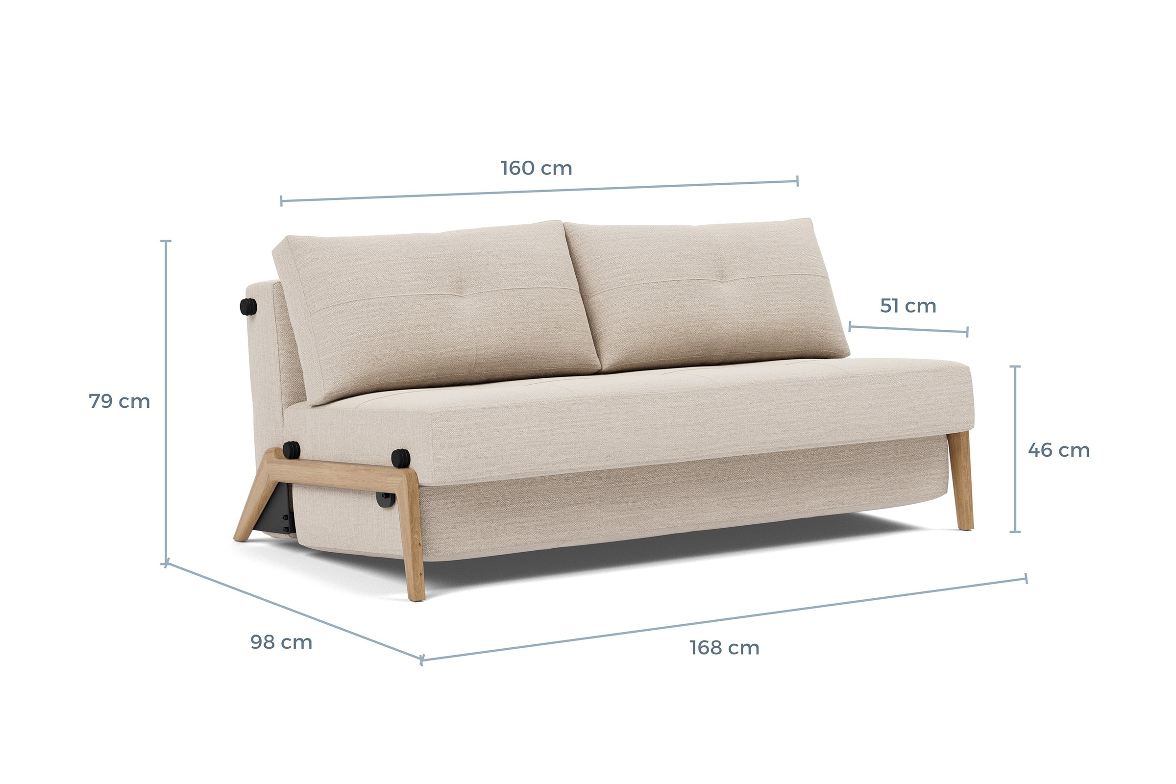 Schlafsofa Cubed