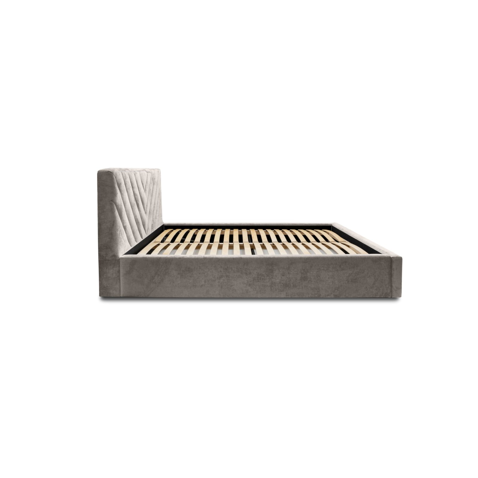 Polsterbett Velo-Iii Chenille 140x200 mit Holzrahmen Perfect Harmony 04