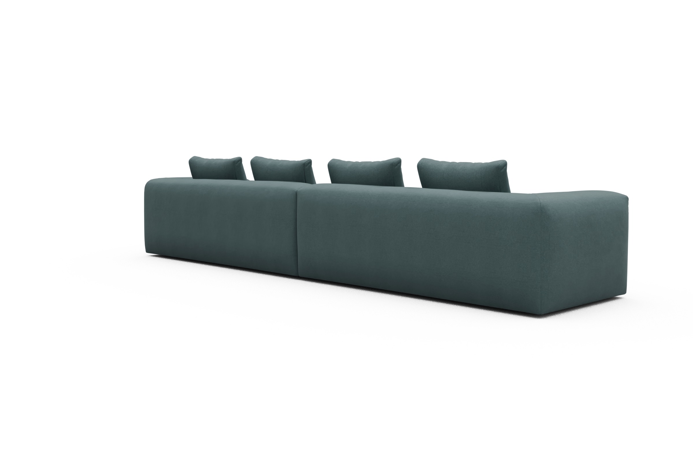 Sofa Modulares XXL Sofa Fred 5-Sitzer Satya-Niagara