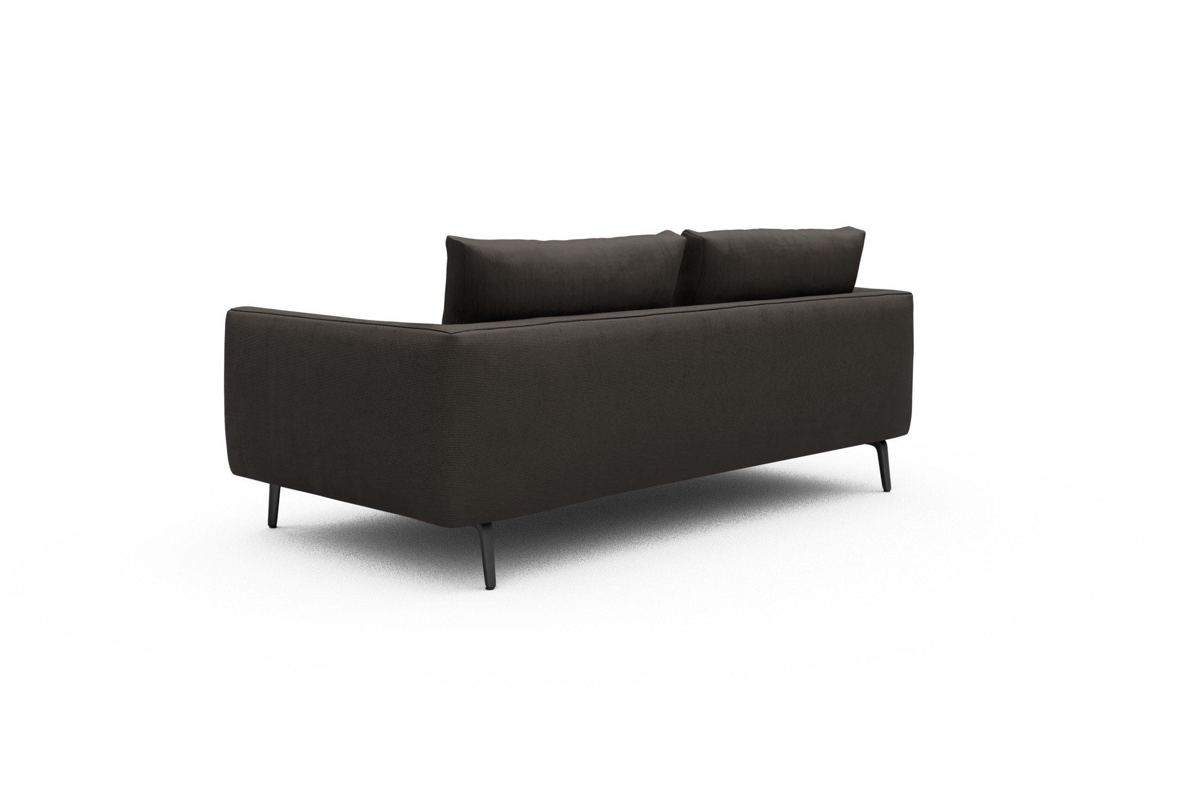 Sofa Karl 2-5-Sitzer Cordufine-Taupe