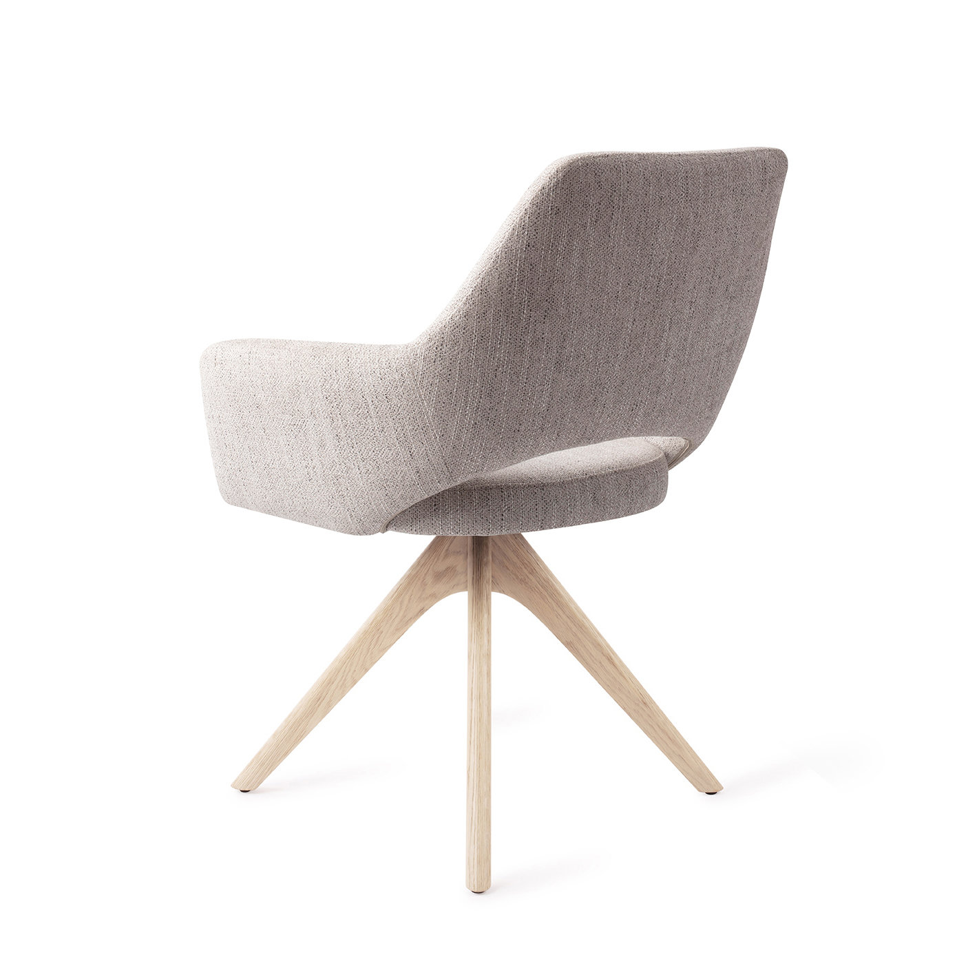 Jesper Home Esszimmerstuhl Yanai Pigeon Revolve Eiche gebleicht