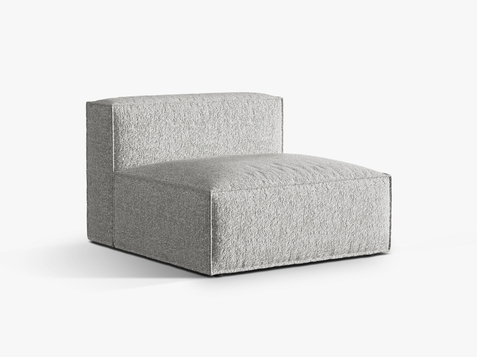 Micadoni Modul Nuria 1-Sitzer Boucle Silber