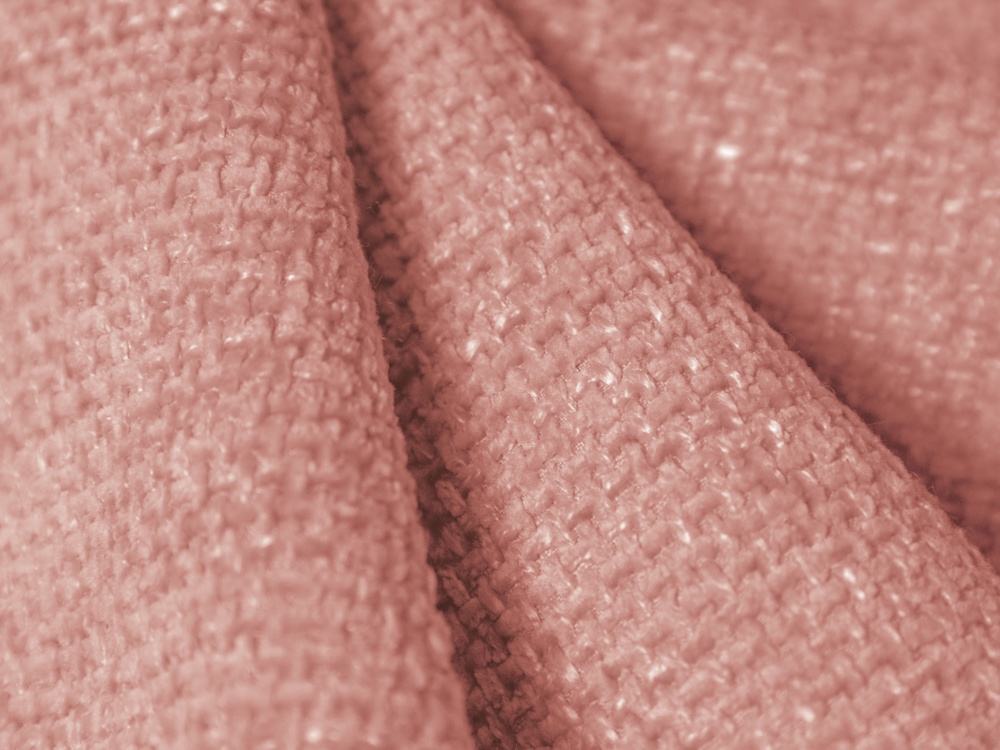 Cosmopolitan Design Ecksofa Nolio 4-Sitzer Chenille Haga Rosa Rechts