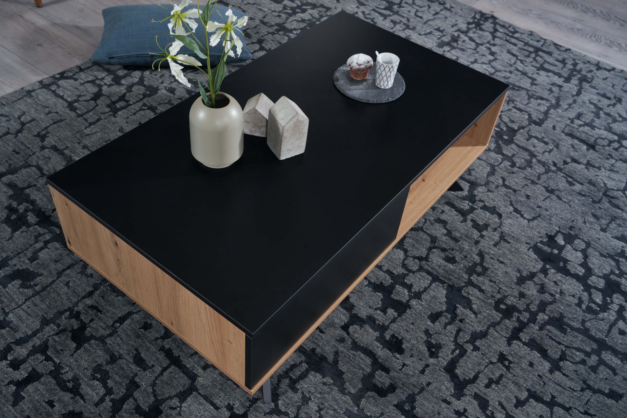 Couchtisch Vallanes Braun 110 × 60 × 38 cm