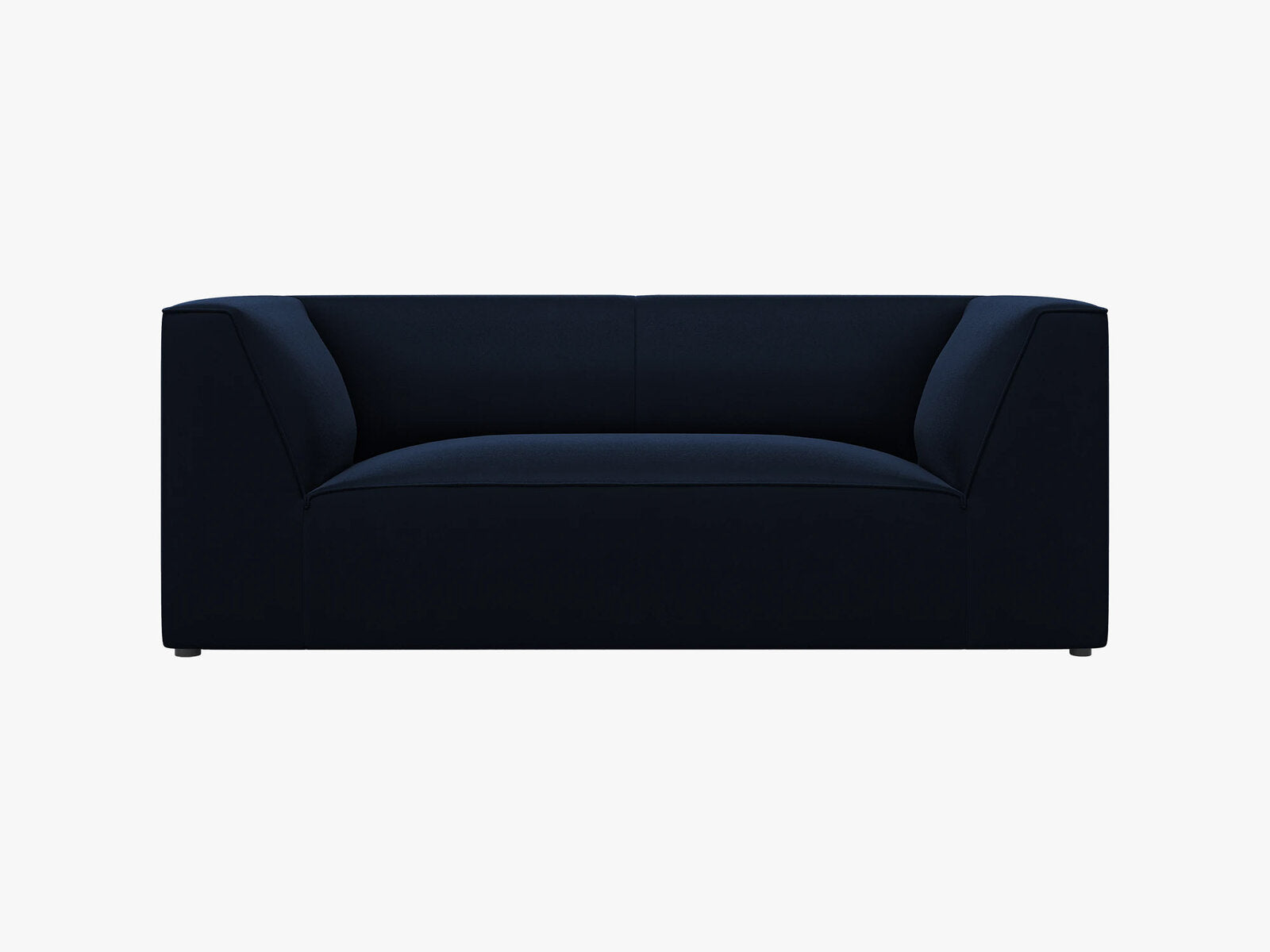 Micadoni Sofa Ruby 2-Sitzer Samt Salvador Königsblau