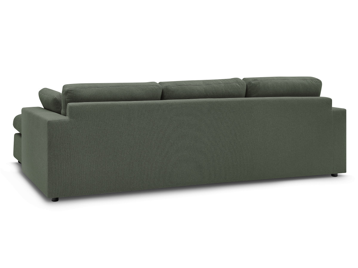 Bobochic Belair Ecksofa 220 × 139 cm Stoff Grün