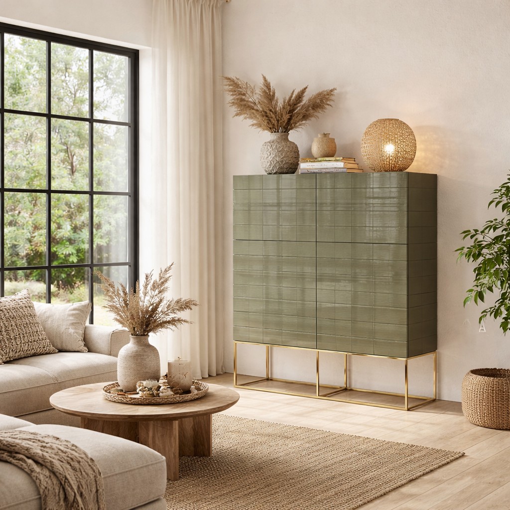 Livin Hill Highboard Rose Hill 110 cm
