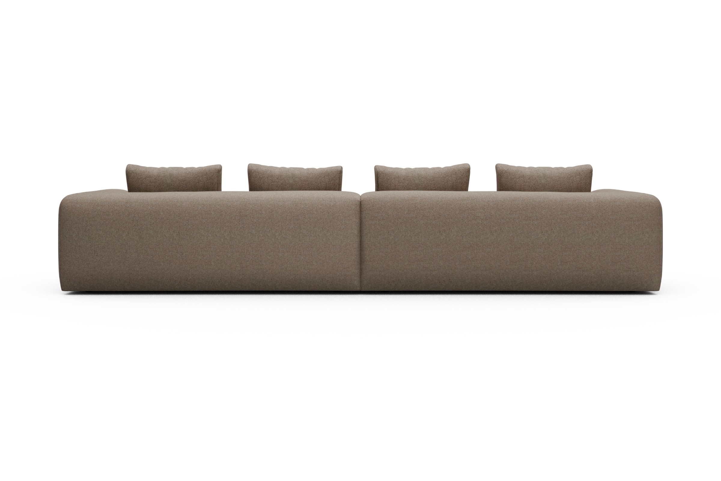 Sofa Modulares XXL Sofa Fred 5-Sitzer Sama-Antelope