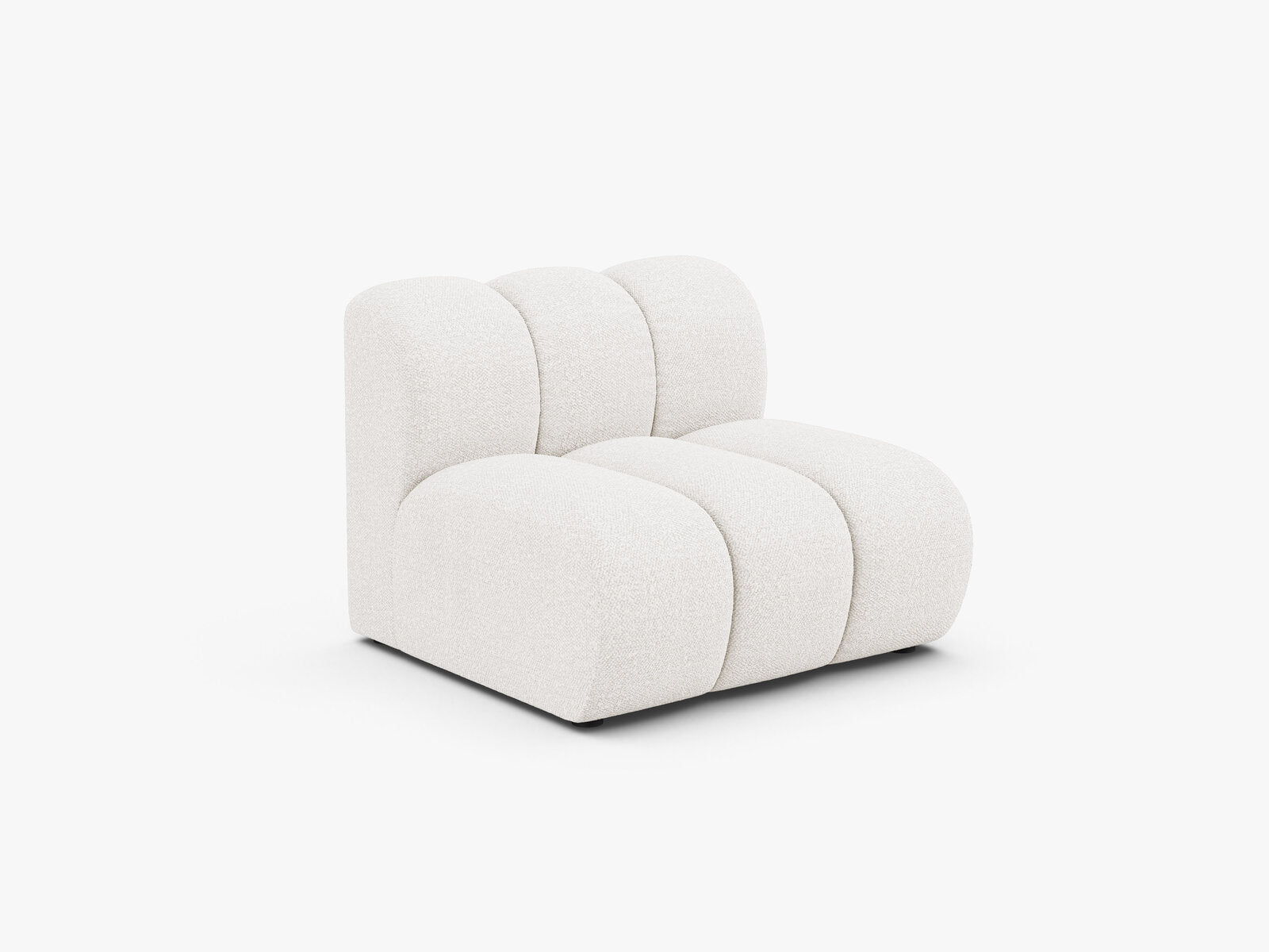 Micadoni Armloses Modul Lupine Boucle Baloo Weiß