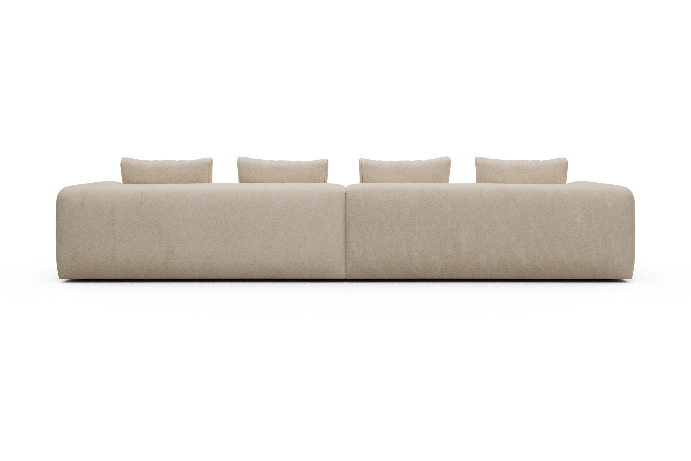 Sofa Modulares XXL Sofa Fred 5-Sitzer Casone-Natural-Beige