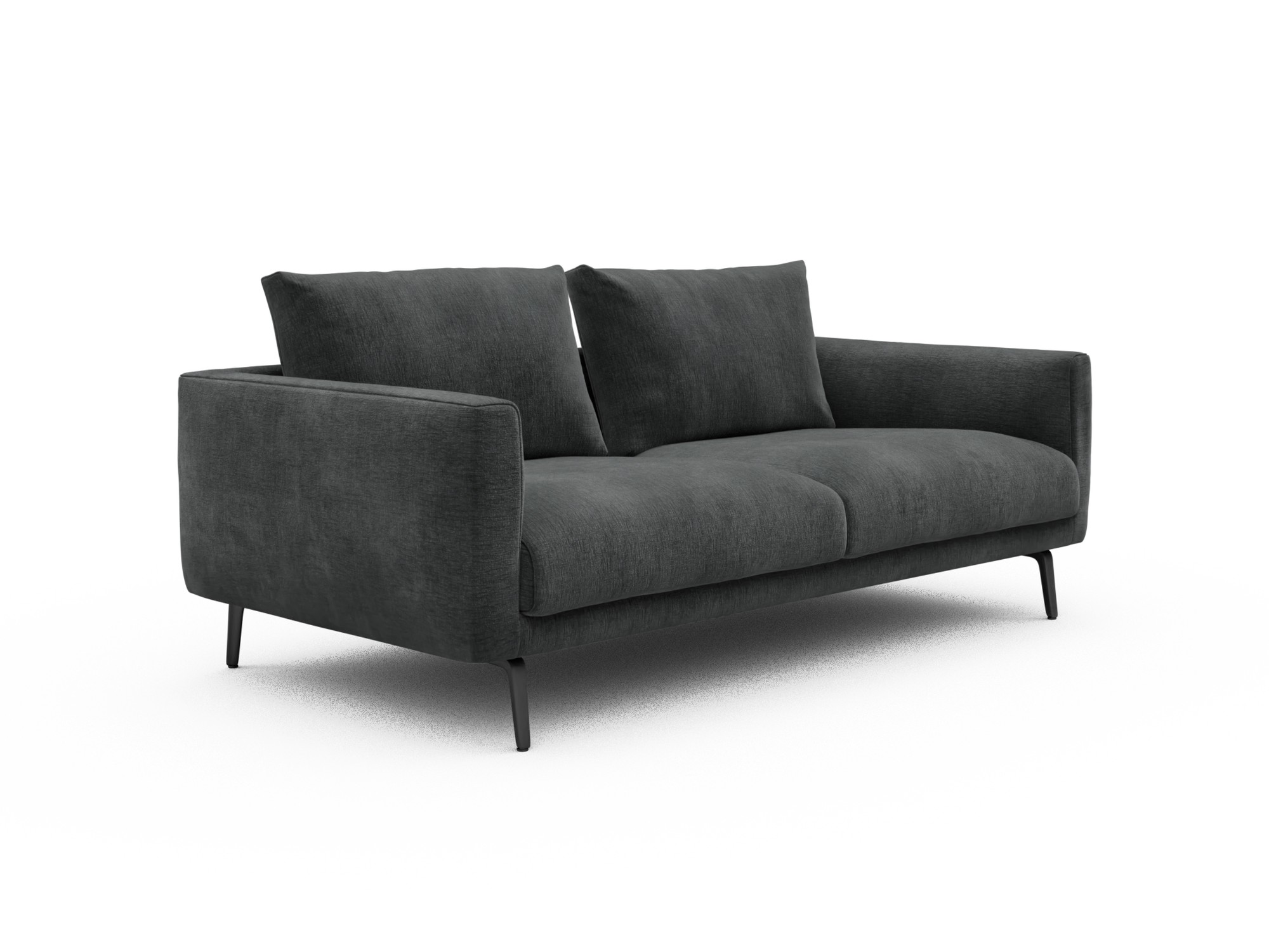 Skandi Home Sofa Karl 2-5-Sitzer Smooth-Deep-Warm-Grey moebelfaktor