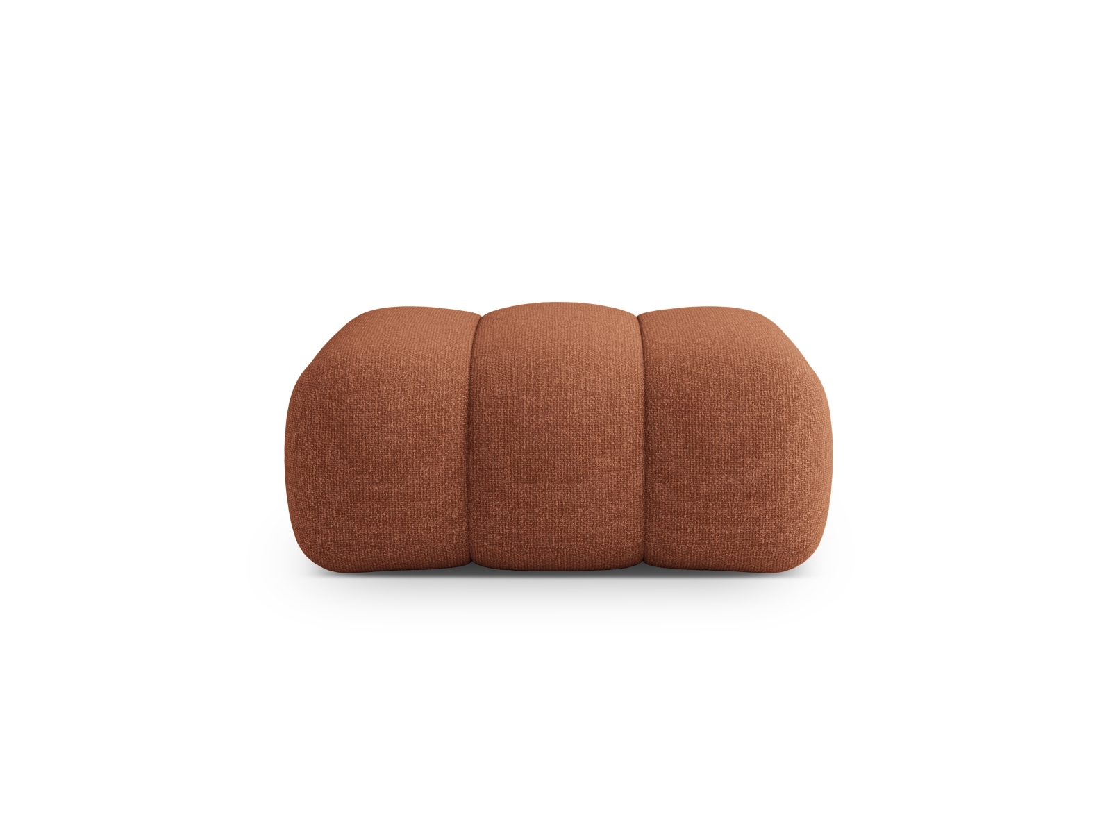 Cosmopolitan Design Pouf Koge Chenille Eden Ziegel