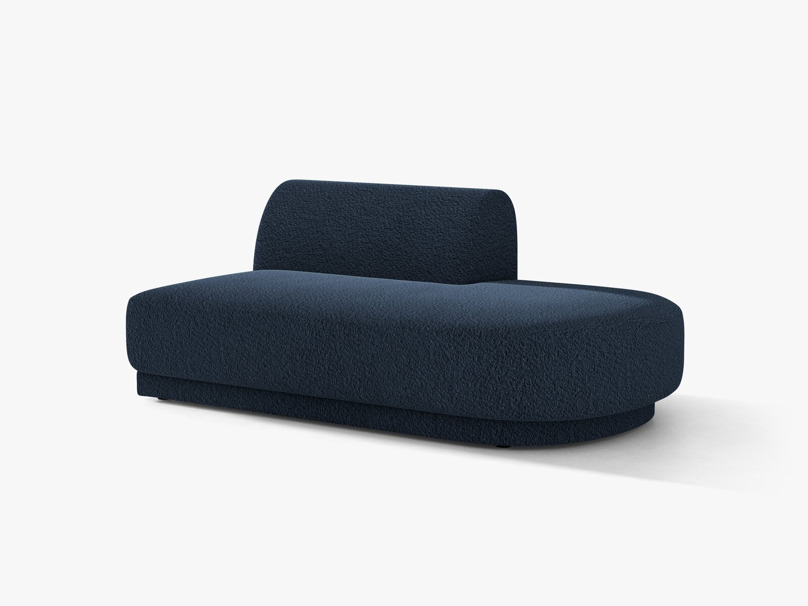 Micadoni 2-Sitzer Sitzmodul offen Miley Rechts Boucle Baloo Dunkelblau