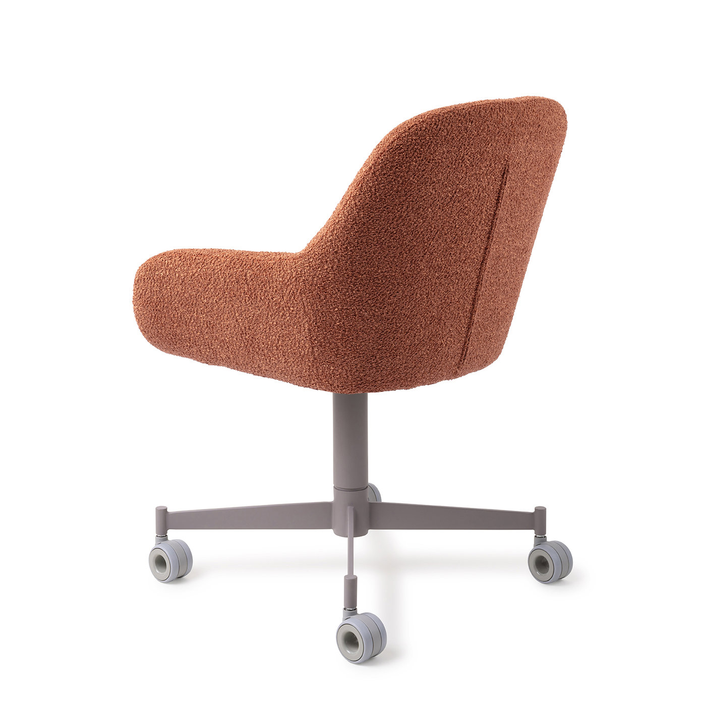 Jesper Home Esszimmerstuhl Kushi Amber Autumn Caster Grau