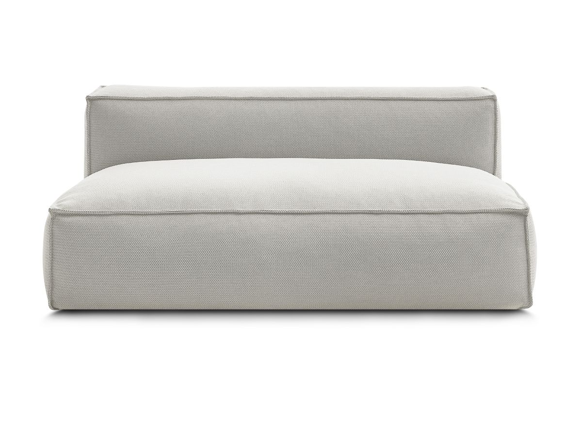 Bobochic Biarritz Sofamodul 2-Sitzer Melange-Stoff Beige