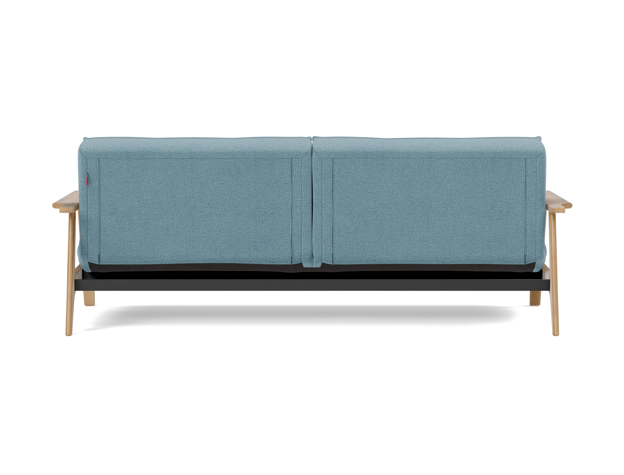 Schlafsofa Splitback Frej Flachgewebe Mixed Dance 525-Light-Blue