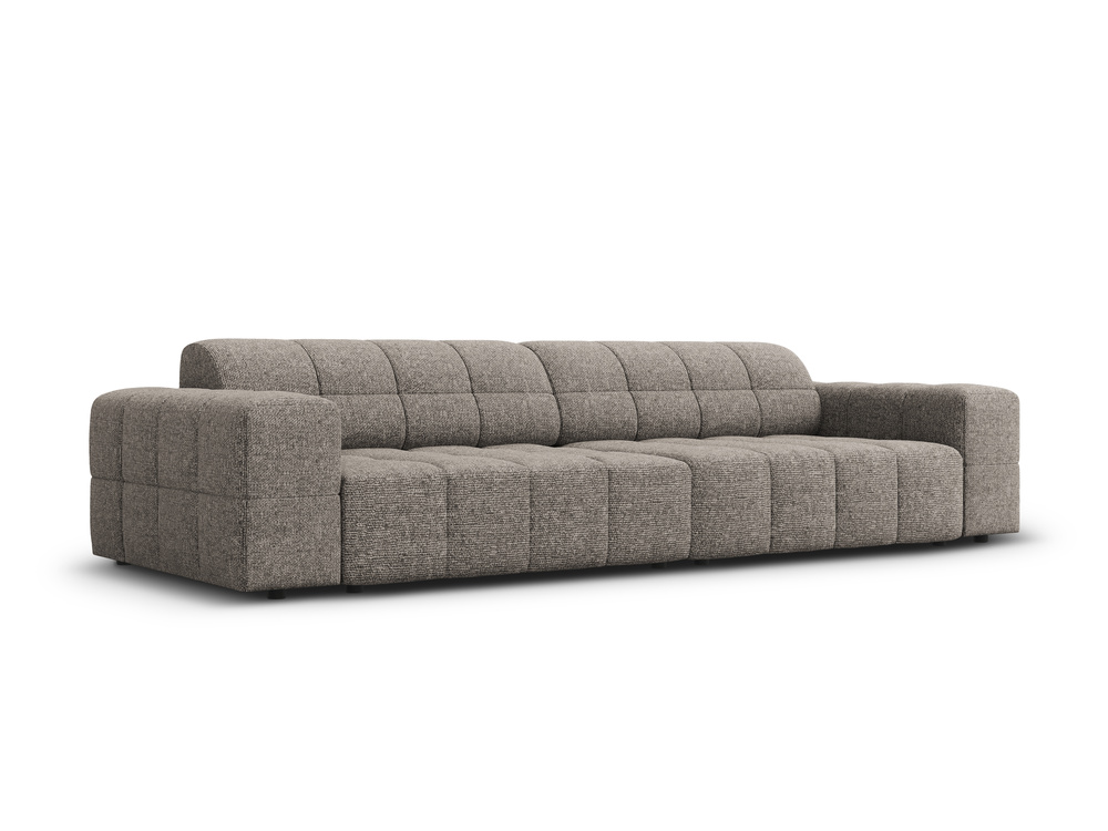 Cosmopolitan Design Sofa Chicago 4-Sitzer Chenille Haga Grau