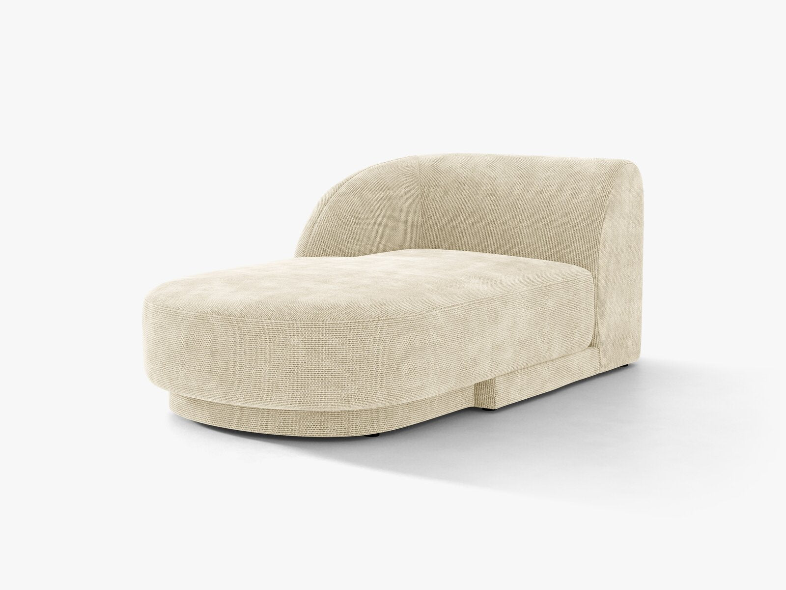 Micadoni Modul Miley 2-Sitzer Links Chenille Haga Helles Beige