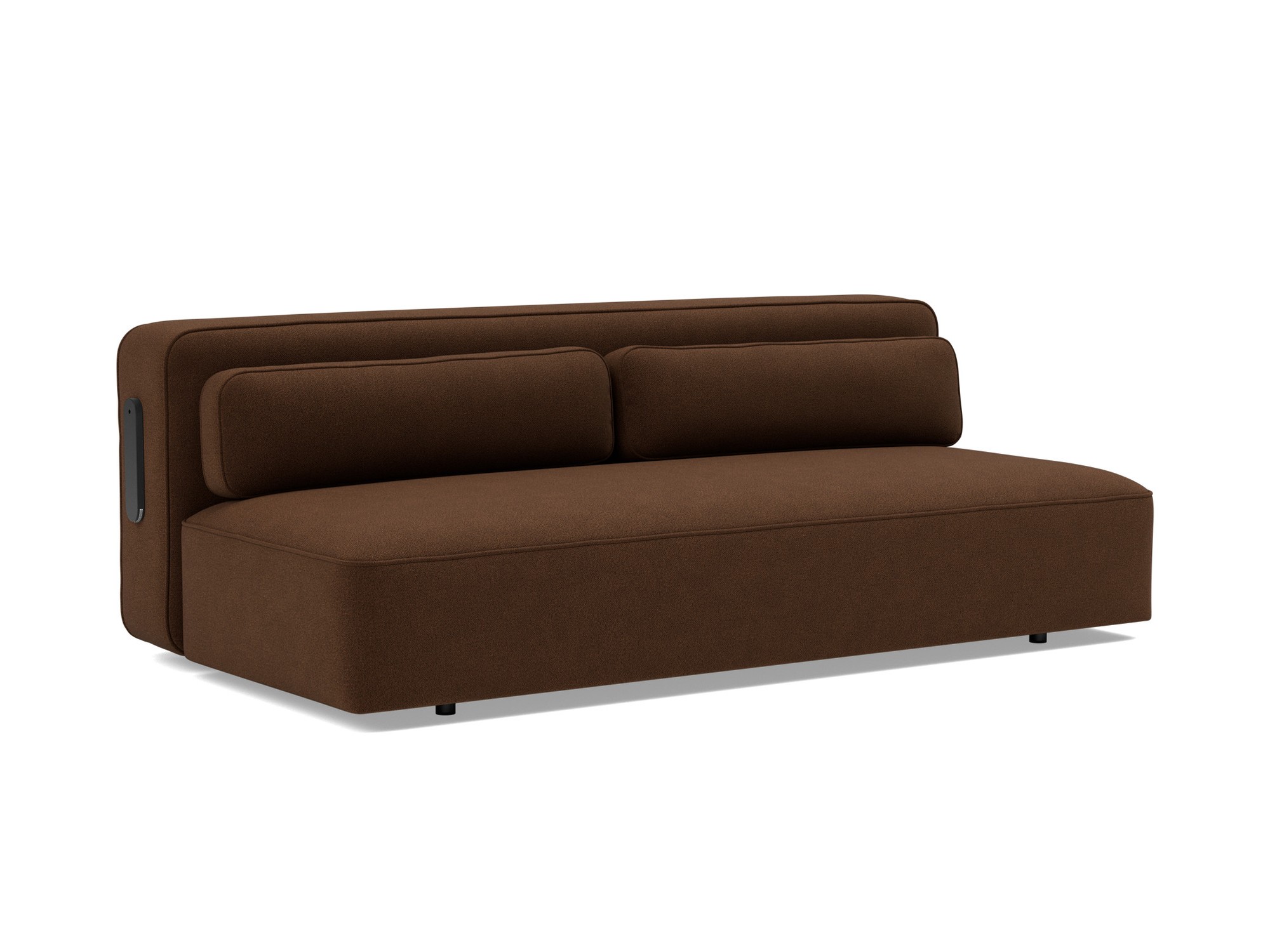 Schlafsofa Yonata Strukturierter Stoff Taura 359-Cappuccino