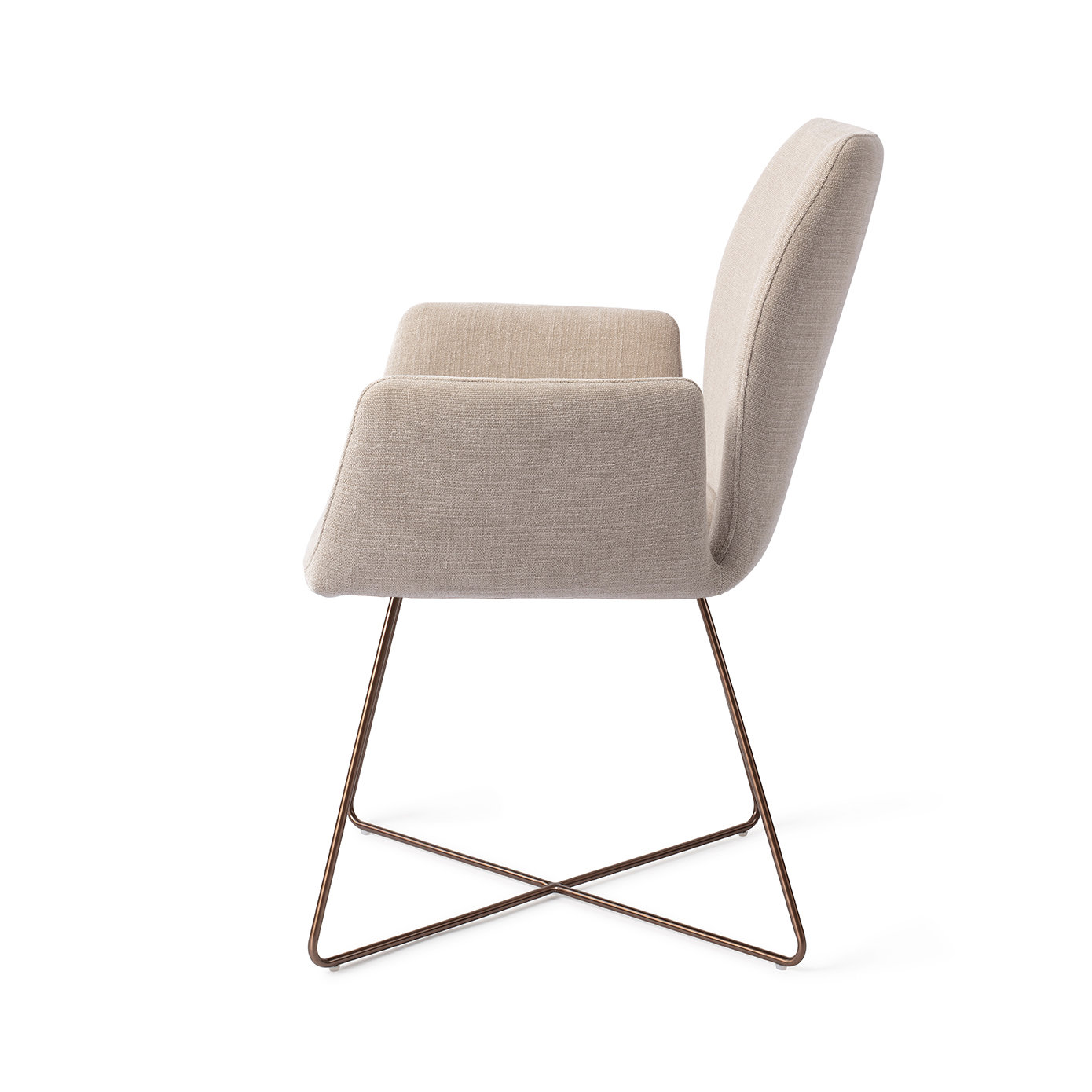 Jesper Home Esszimmerstuhl Misaki Sand Strand Cross Rose