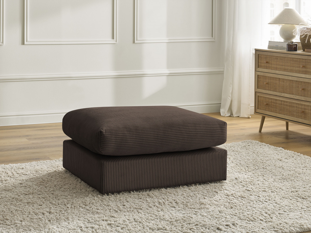 Bobochic Paris Pouf Cordsamt Braun