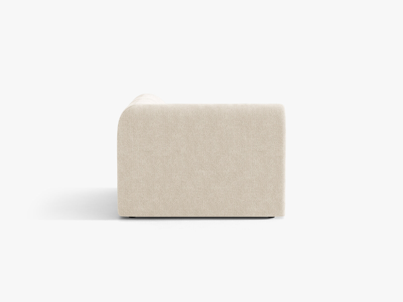Micadoni Modul Ecke Miley Chenille Eden Elfenbein