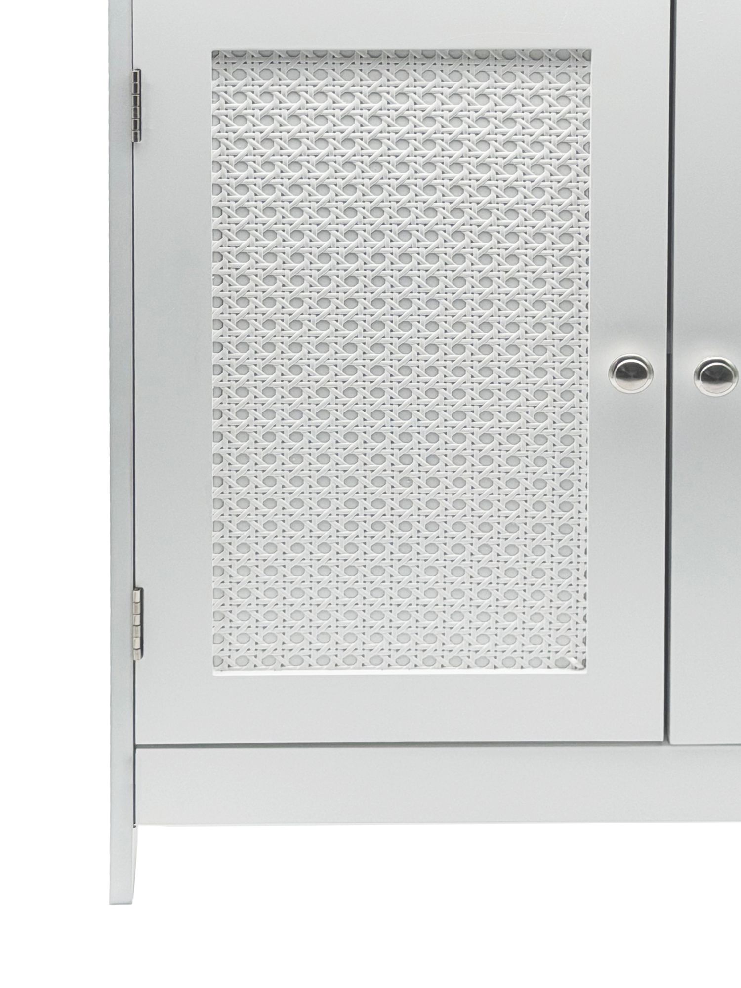 Unterschrank Trondenes Weiß 60 × 28 × 80 cm