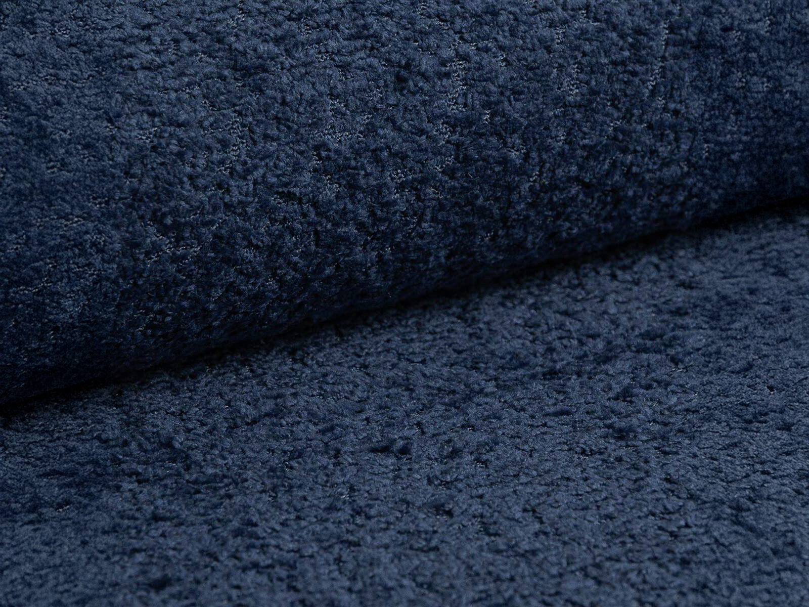 Micadoni drehbarer Sessel Letizia Boucle Coral Marineblau