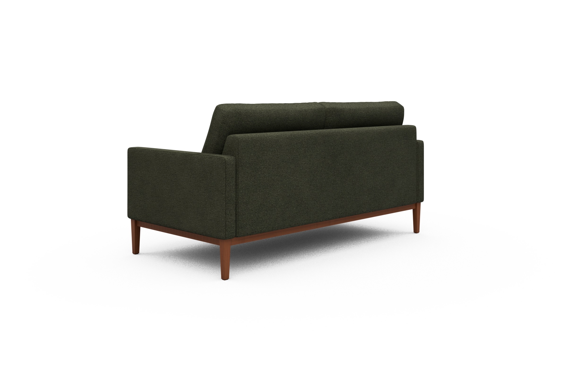 Sofa Bodo 2,5-Sitzer Boucle-Forest-Green