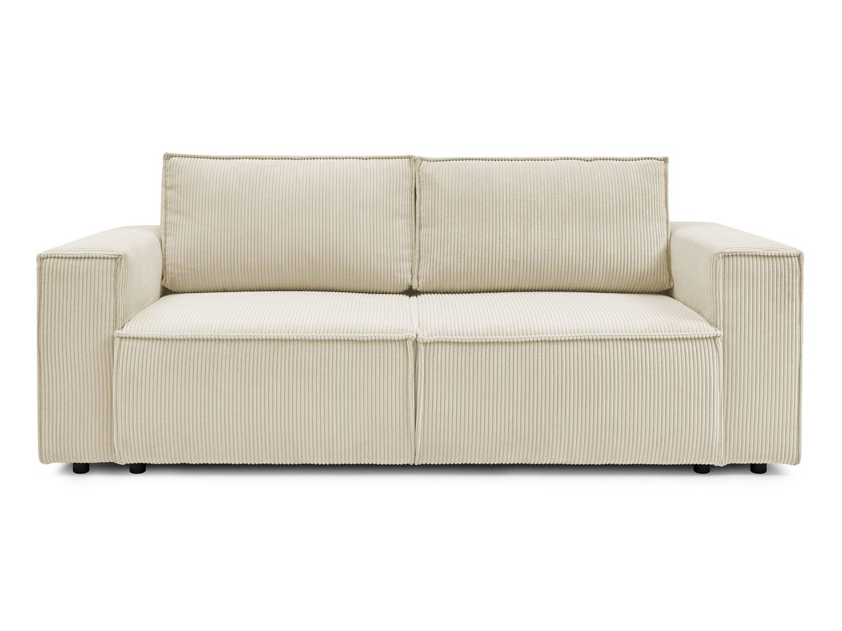 Bobochic Nihad Sofa 2-Sitzer Cordsamt Beige