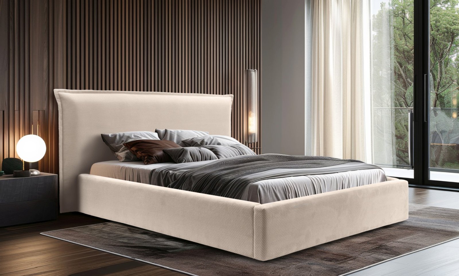 Polsterbett RENOA Pop 180 mit Holzrahmen Pop 06 moebelfaktor
