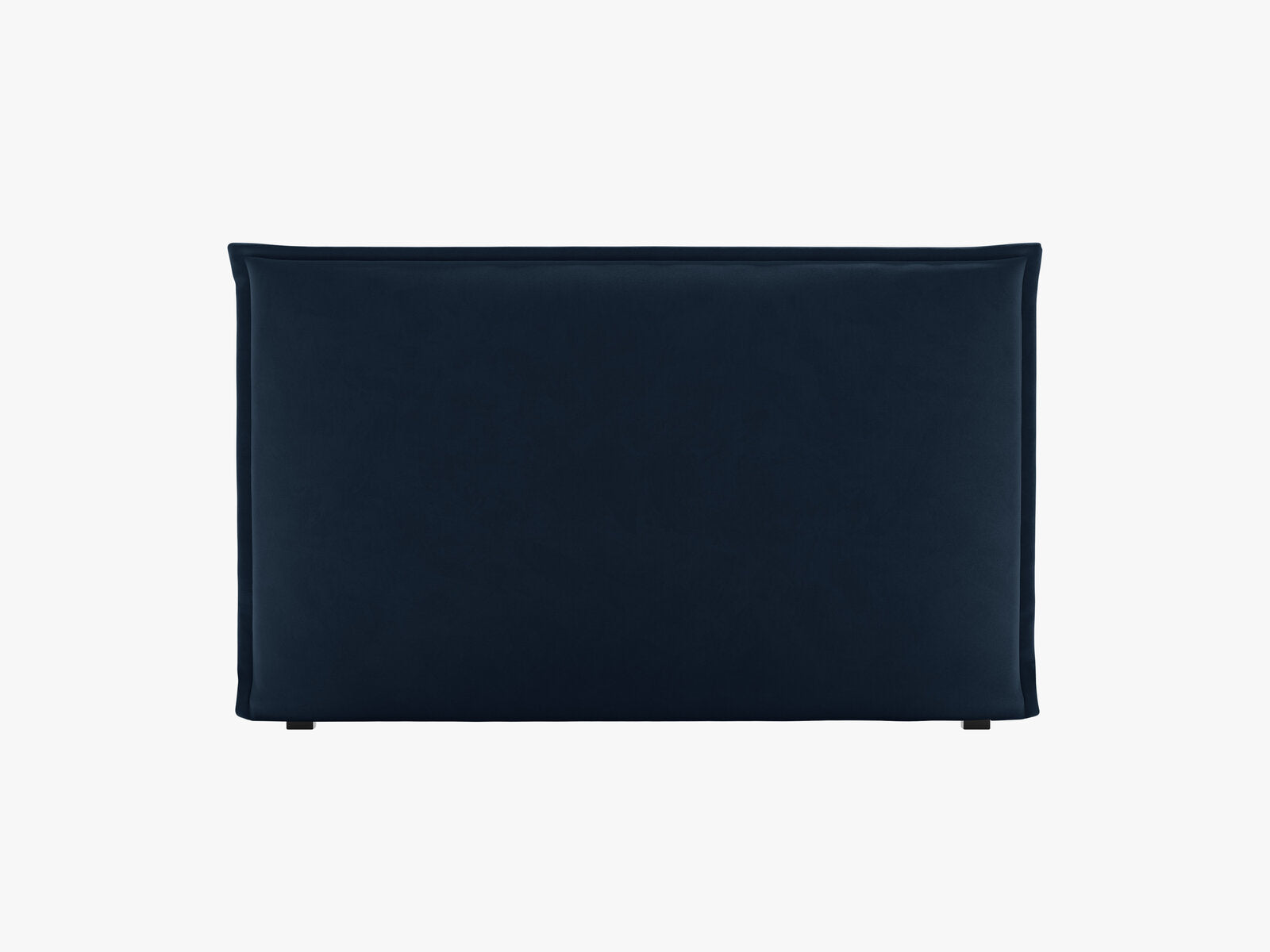 Micadoni Monica Samtiger Kopfteil 140 cm (H 95 cm) Samt Paris Dunkelblau 160x95