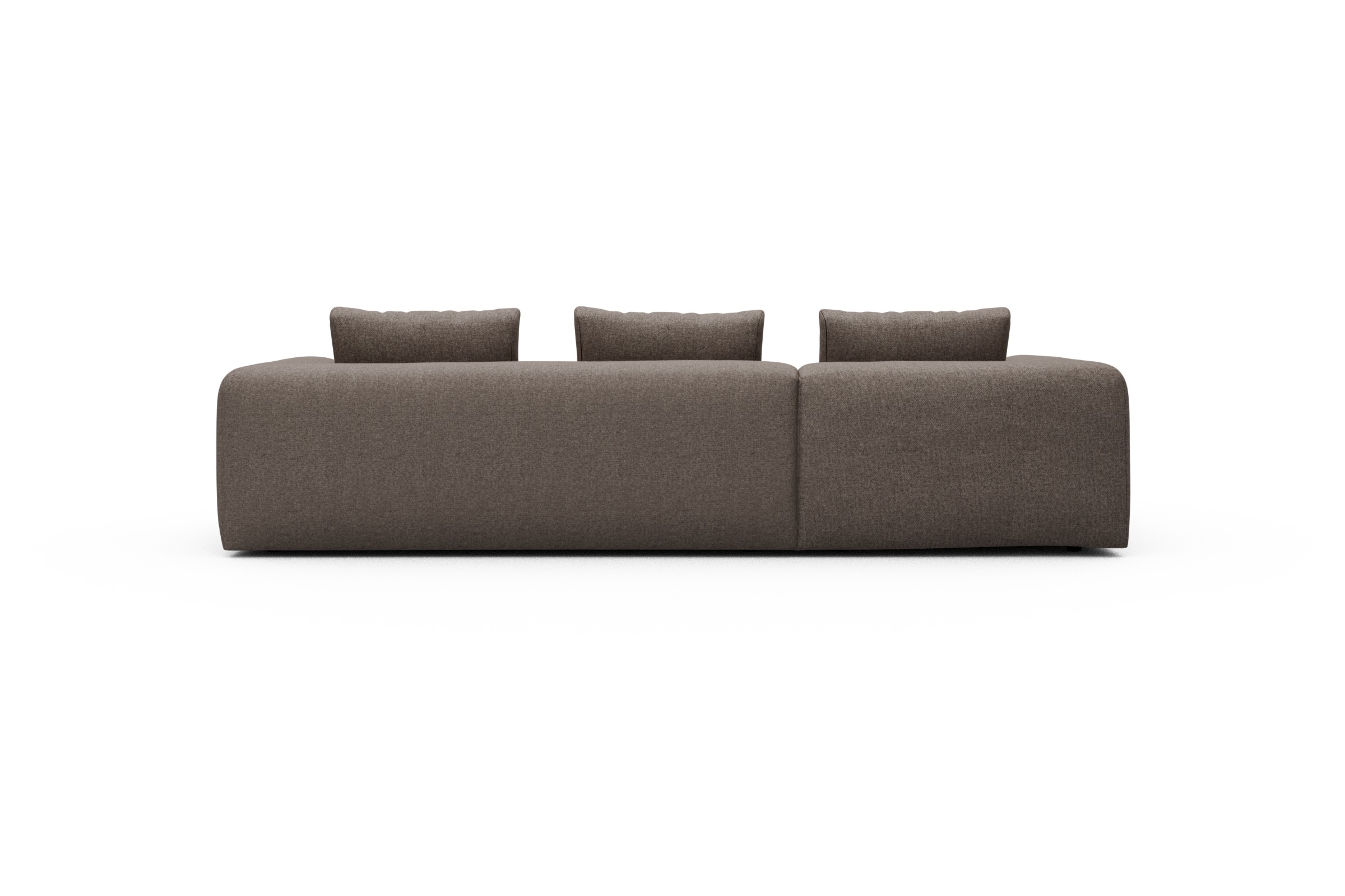 Ecksofa Fred Chaiselongue links mit 2,5-Sitzer Sama-Stone